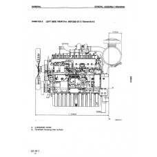 Komatsu 6D125-2 - S6D125-2 - SA6D125-2 - SAA6D125-2 Diesel Engine Workshop Manual